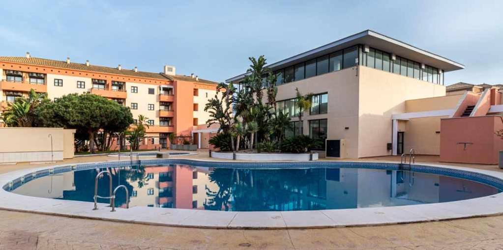 Apartamento Junto A La Playa 4P Piscina Y Parking Punta Umbría Dış mekan fotoğraf